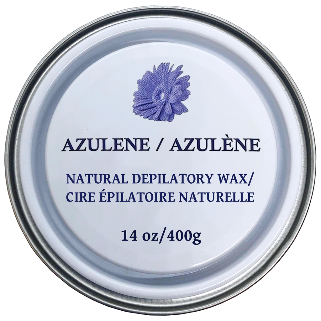 SHARONELLE® Cire épilatoire naturelle - Azulène - 14 oz *PRIX SPÉCIAL À L'ACHAT DE 24 & PLUS*