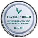 SHARONELLE® Cire épilatoire naturelle - Théier - 14 oz *PRIX SPÉCIAL À L'ACHAT DE 24 & PLUS*