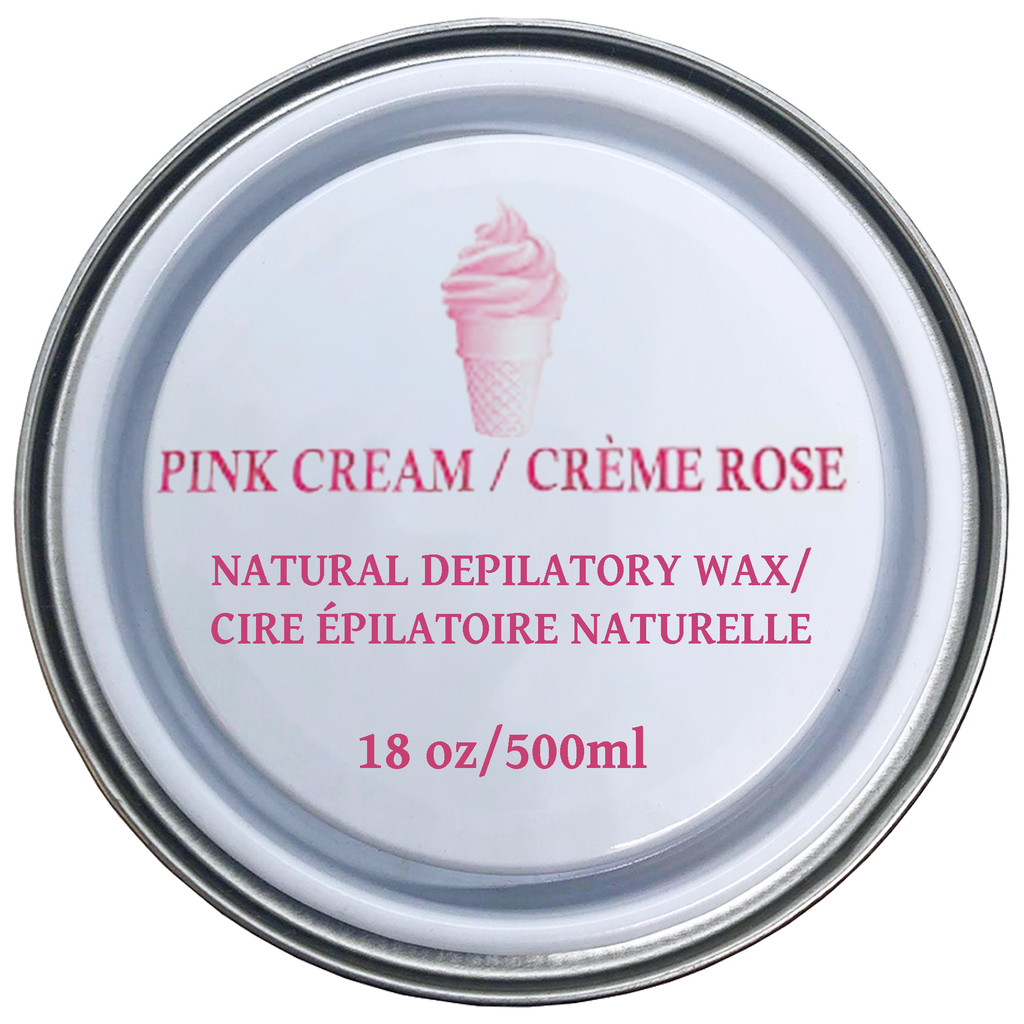 SHARONELLE® Cire Tiède Crème Rose 18 oz *PRIX SPÉCIAL À L'ACHAT DE 24 & PLUS*