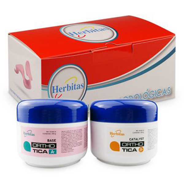 HERBITAS® Silicone Orthotica A+B Duo - Dureté: 35-36  Sicasil 200gr+200gr