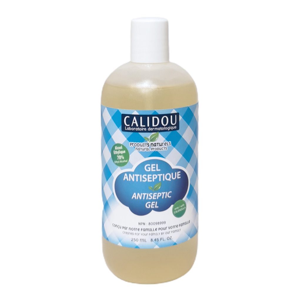 Calidou® Gel Antiseptique - Protection (70% d'alcool) 250 ml