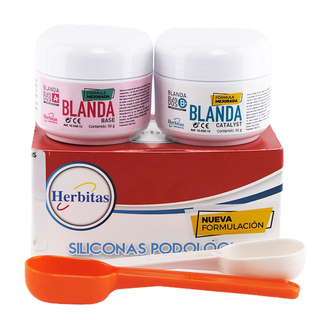 HERBITAS® Silicona Blanda Blandos Shore : 8 (3-5) A+B 50gr Sicasil