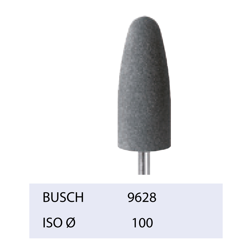 *BUSCH® Polissoir anthracite - Grain moyen