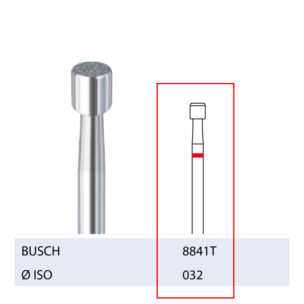 BUSCH® Diamond Bur - Fine Grit (Top Grip)