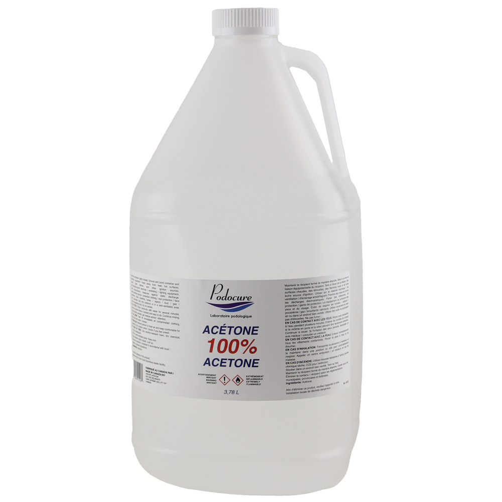 Podocure® Acétone 100% - 3,78 L