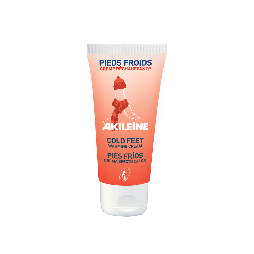 AKILÉÏNE® Crème Réchauffante Pieds Froids 75 ml