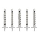 [309657-5] BD® Seringues sans aiguille 3 cc (5 Unités) 