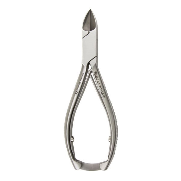 MILTEX® Stainless Steel Nail Nipper, Double Spring (5½'') Straight Jaw