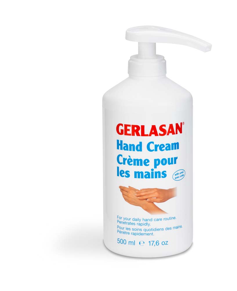 GEHWOL® GERLASAN® Crème pour les mains avec urée (avec pompe) 500 ml