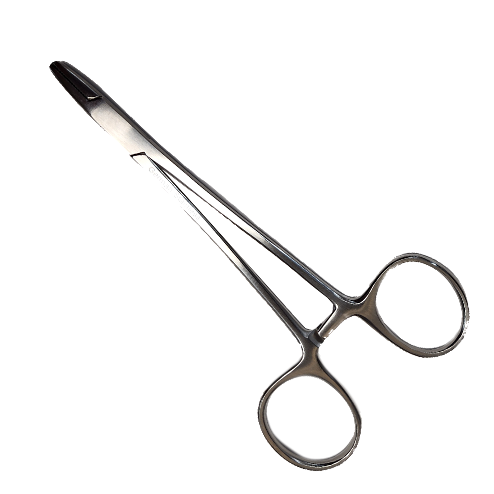 *ALMEDIC® Stainless steel straight hemostatic clamp Halstead-Mosquito 5' - Mayo Hegar