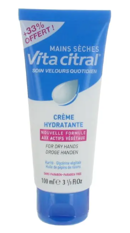 VITA CITRAL - Crème à mains soin hydratant velours 100 ml