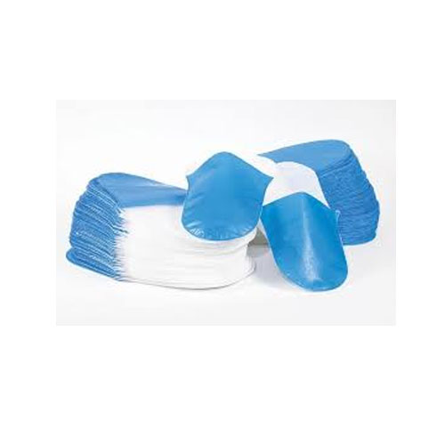 Blue & white plastic slippers (bag of 50 pairs)
