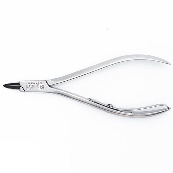 AESCULAP® Simple spring nail nipper - straight &amp; tapered jaw