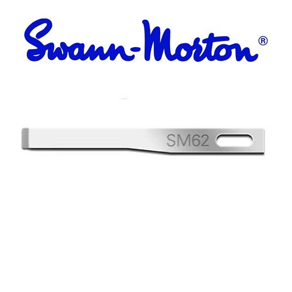 SWANN-MORTON Blade n ° 62 in stainless steel for handle 14-401 (25 / box)