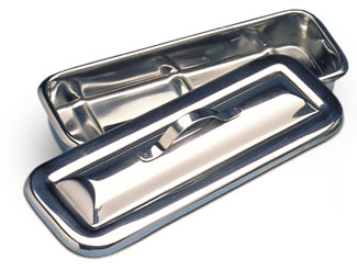 AMG® Instrument Soaking Basin with Lid (8½" x 3" x 1½")