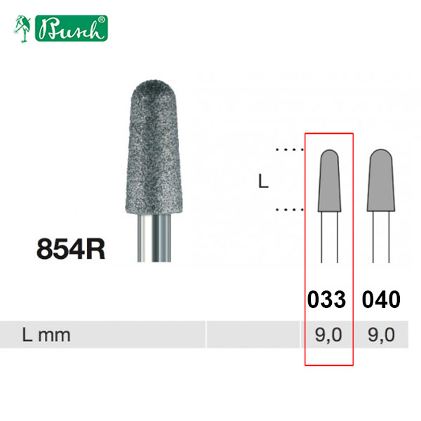 BUSCH® Diamond Bur - Fine Grit