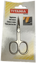 TITANIA® Nail scissor - Curved