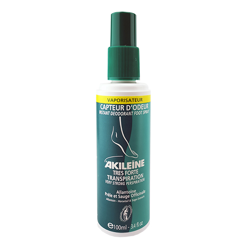 AKILÉÏNE® Vaporisateur anti-transpirant capteur d'odeur 100 ml