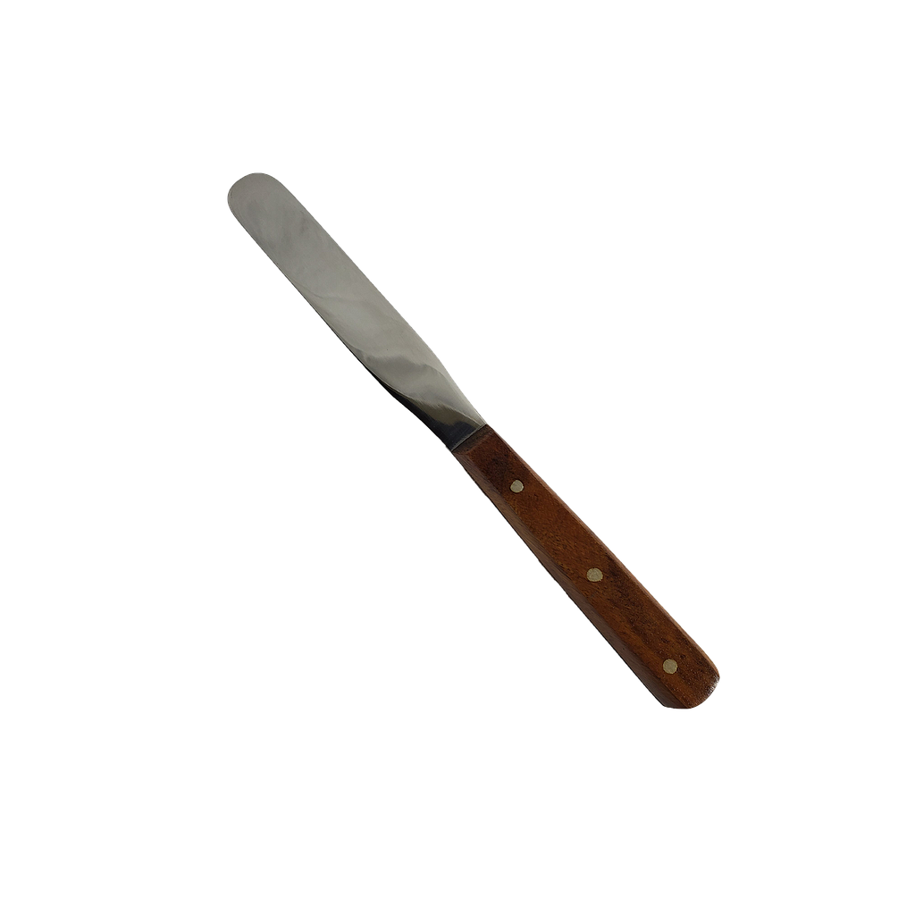 MBI® Stainless steel spatula with wooden handle