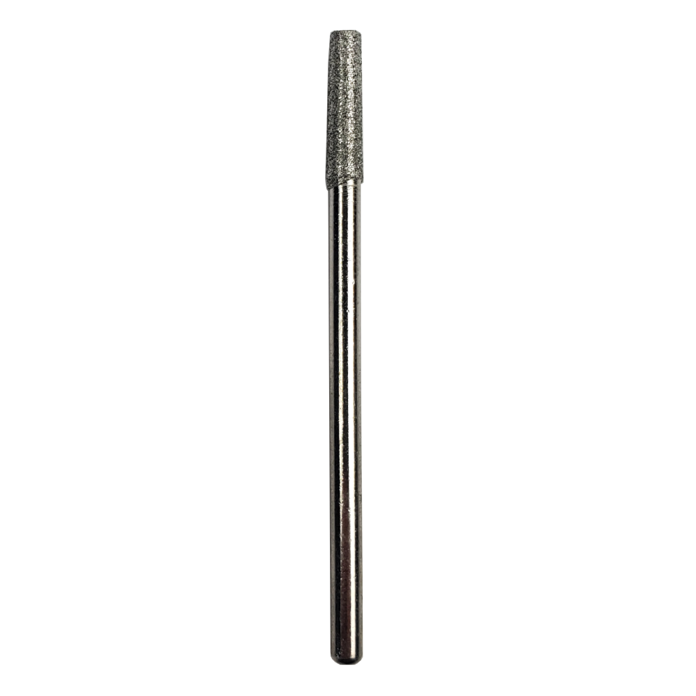 Diamond bur, flat end pole