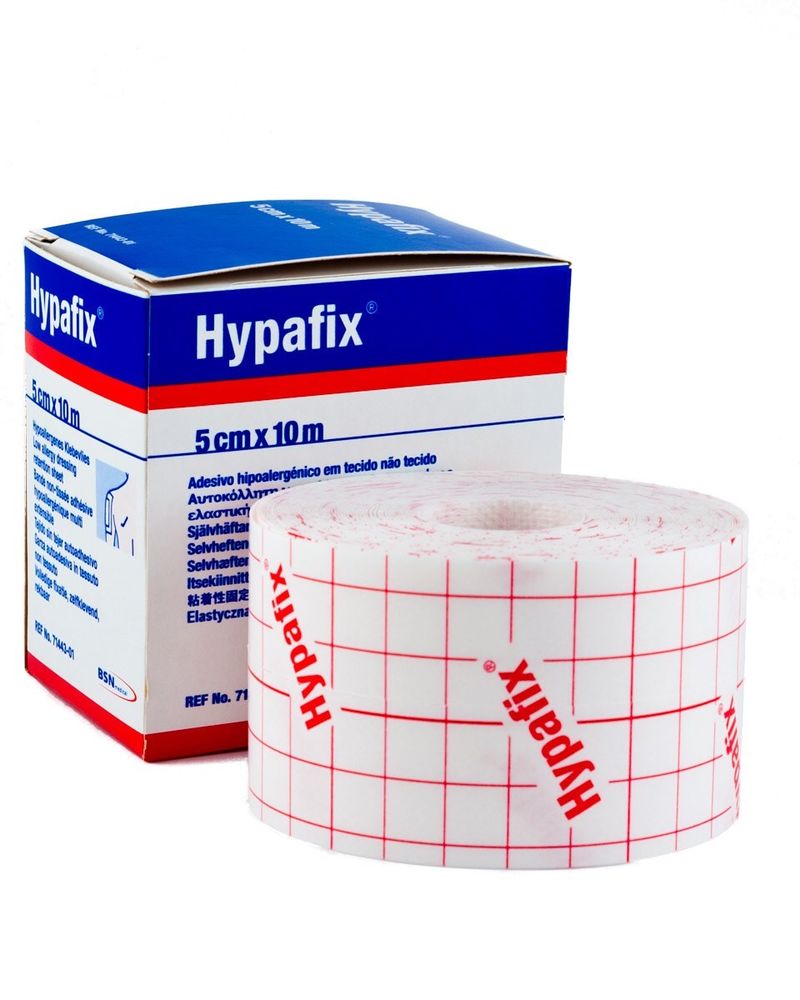 BSN® HYPAFIX® Bande adhésive non-tissée multi-extensible (5 cm x 10 m) 