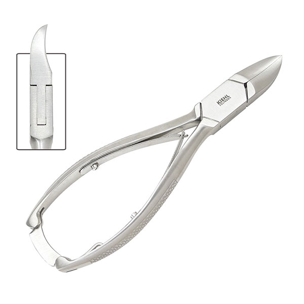 KIEHL Double spring nail nipper - concave jaw