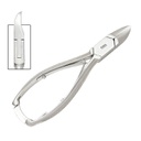 [13045-14CM INOX.] KIEHL Double spring nail nipper - concave jaw