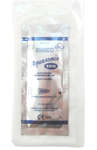 [457-01-01] AQUASONIC ULTRASON GEL 20g P45 FOILPAC STERILE (Boxes of 48)