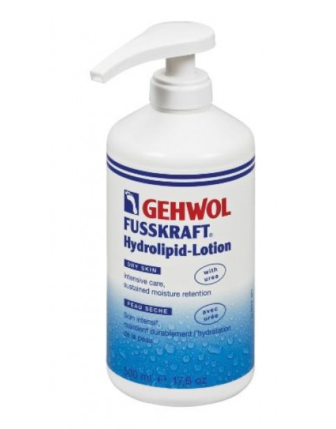 [GE 1111011] GEHWOL® FUSSKRAFT® Hydrolipid Lotion - Dry Skin (with dispenser) 500 ml