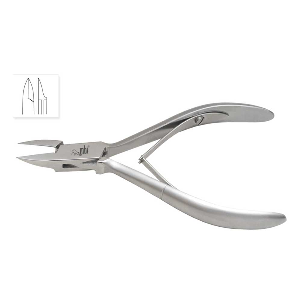 [1MBI-214] MBI® Double spring nail nipper -straight jaw 4½'' 