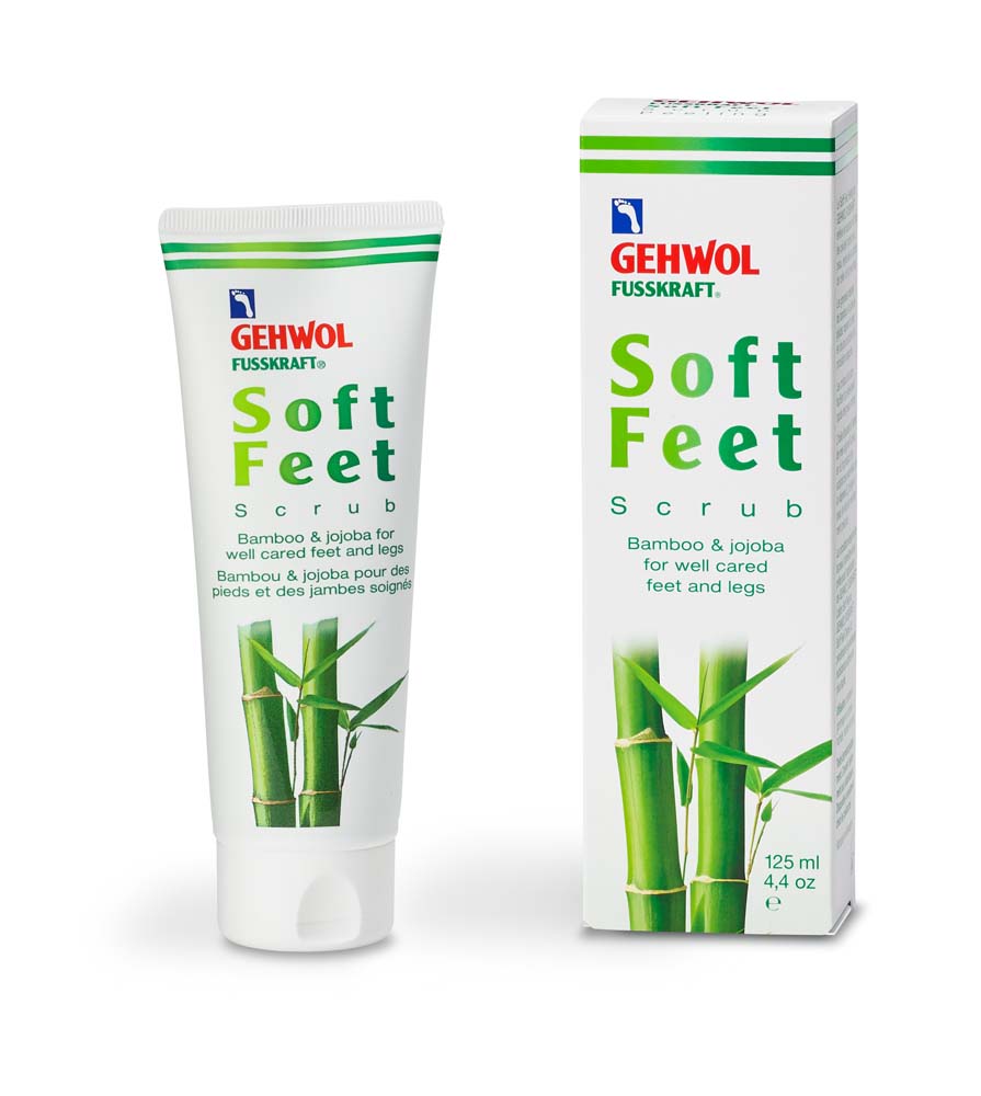 [GE 1111207] GEHWOL® FUSSKRAFT® Soft Feet Peeling Bambou & Jojoba 125 ml