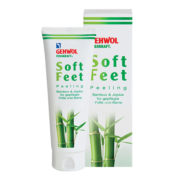 [GE 1111207] GEHWOL® FUSSKRAFT® Soft Feet Scrub Bamboo &amp; Jojoba 125 ml