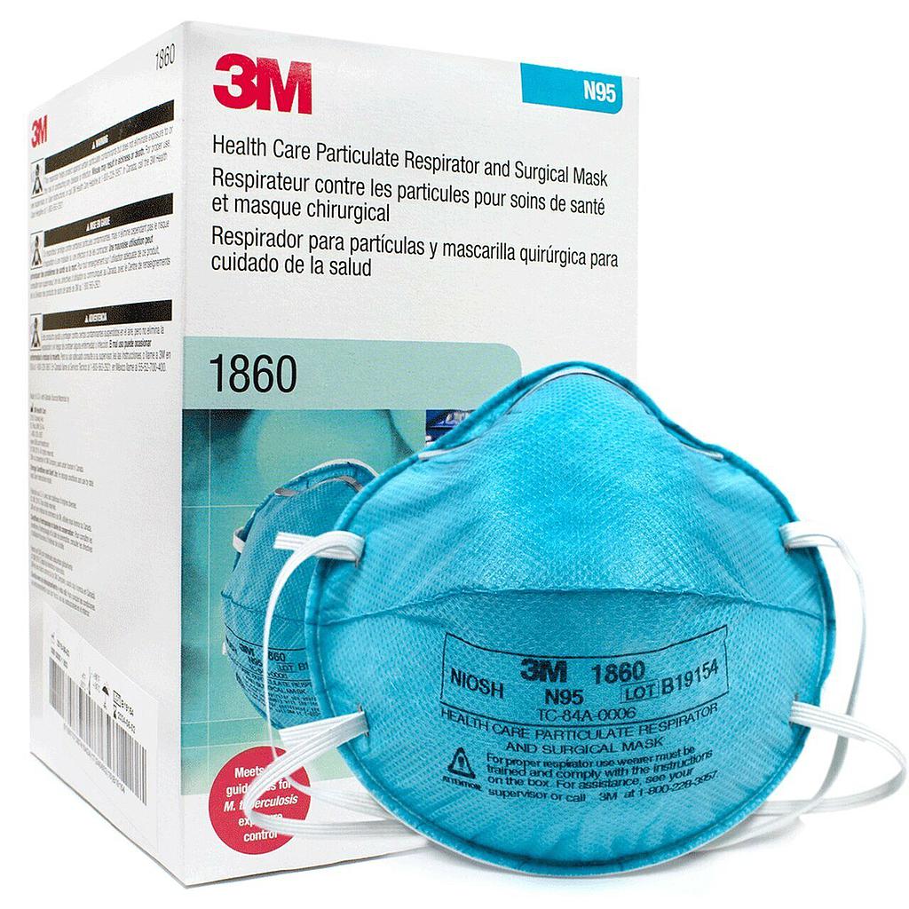 [51860] 3M Healthcare Particulate Respirator (20/box) N95