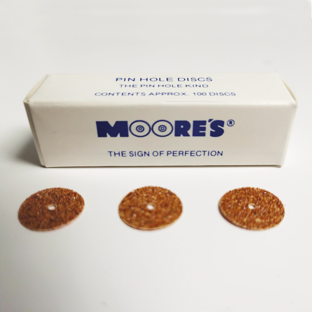 [21648] MOORE'S Hard Garnet Disc "Pin Hole" 5/8