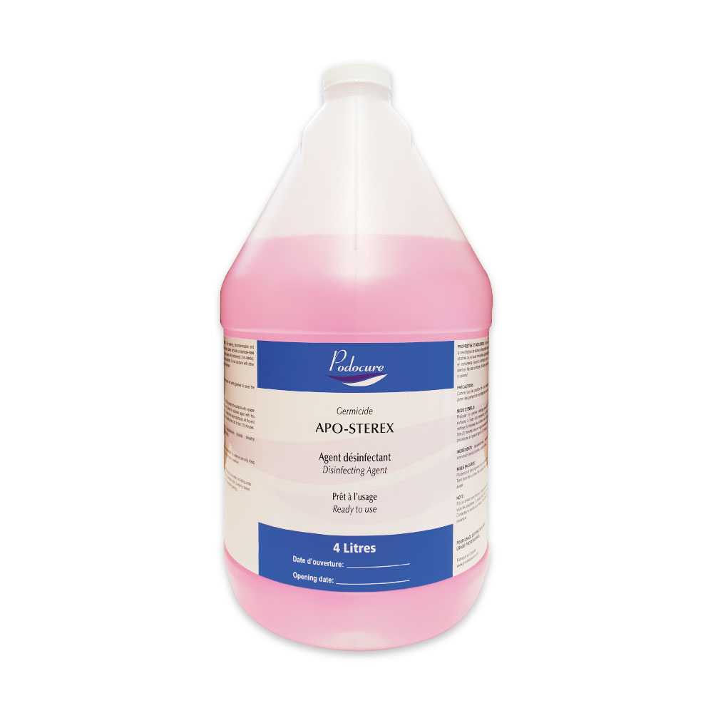 [4139] PODOCURE® Apo-Sterex disinfecting agent 4 L