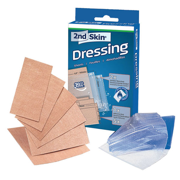 [347209] Spenco 2e peau - Dressing Kit 3" x 6 1/2" (2 feuilles)