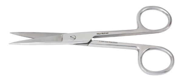 [1V95-6SS] *MILTEX® VANTAGE® Ciseau droit (5½ pouces) à bouts pointus