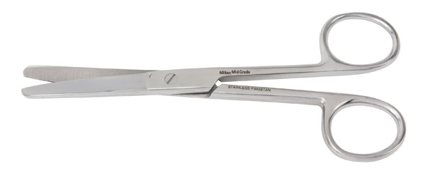 [1V95-26BB] MILTEX® VANTAGE® Straight Scissor (5½'') Blunt/Blunt Tip