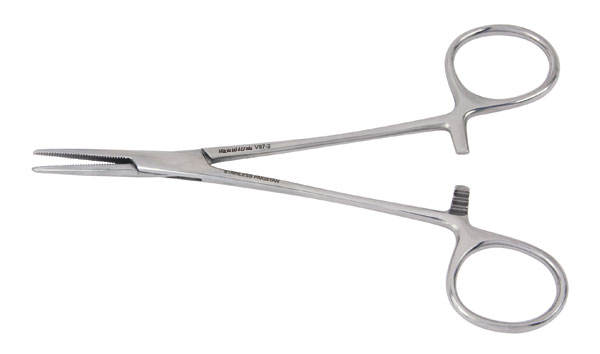 [1V97-2] **MILTEX® VANTAGE® Pince hémostatique droite - Halsted (5 pouces)