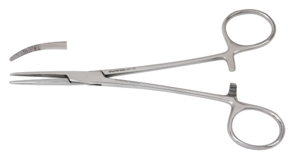 [1V97-32] *MILTEX® VANTAGE® Pince hémostatique Providence Hospital courbée 5½''