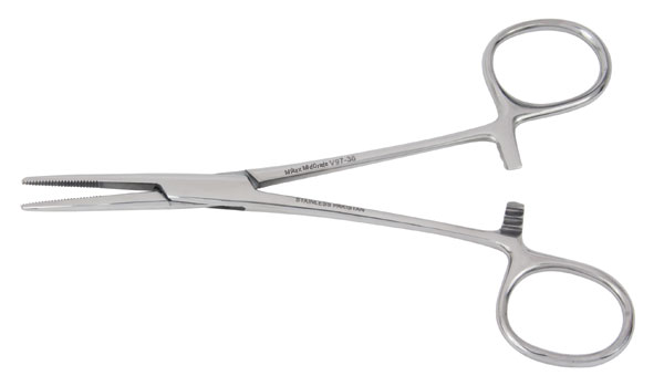 [1V97-36] *MILTEX VANTAGE®  Pince hémostatique Kelly (5½ pouces) Droite