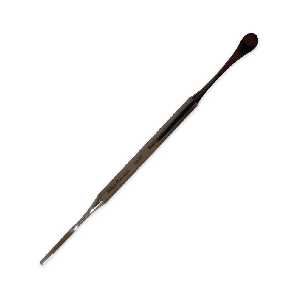 [14091] MILTEX® Spatula and Packer (6'') oval spatula 7 mm wide, 2 x 25 mm packer