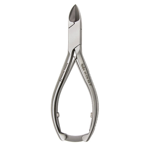 [140-210-SS] MILTEX® Nail Nipper, Double Spring (5½'') Concave Jaw