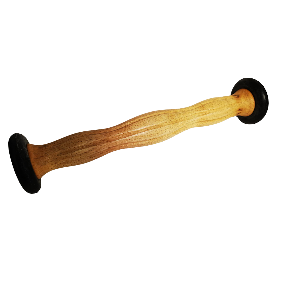 [7A1016] Rouleau de massage en bois