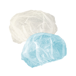 [8001] MEDICOM® SafeBasics™ Couvre-tête bouffants (bonnets) - 21" (100) Bleu