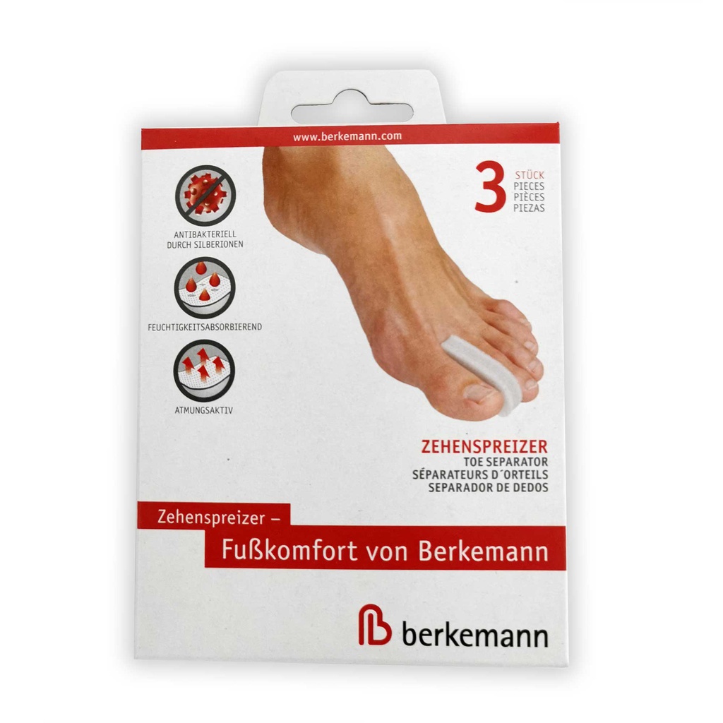 [78130G] BERKEMANN® 2-Density Foam Toe Separator (3) - Large