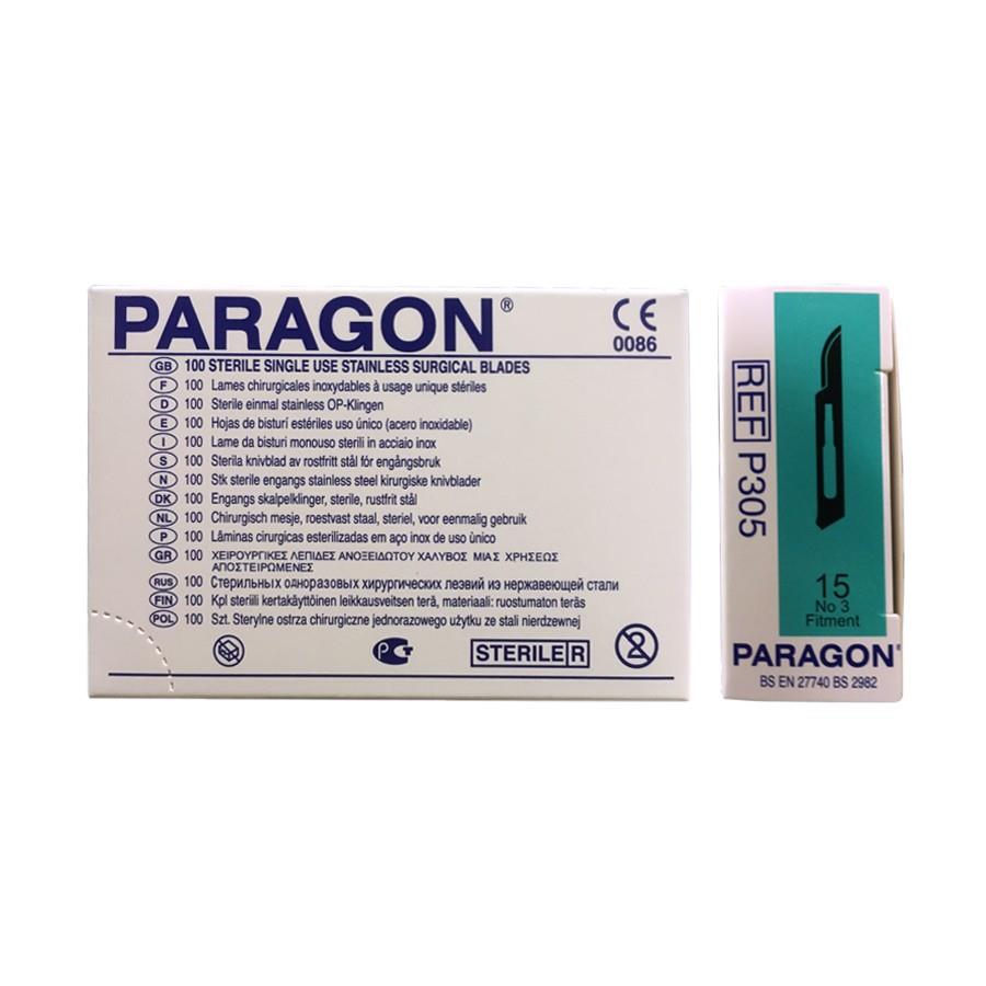 [12015] PARAGON® sterile blades stainless steel (100) #15
