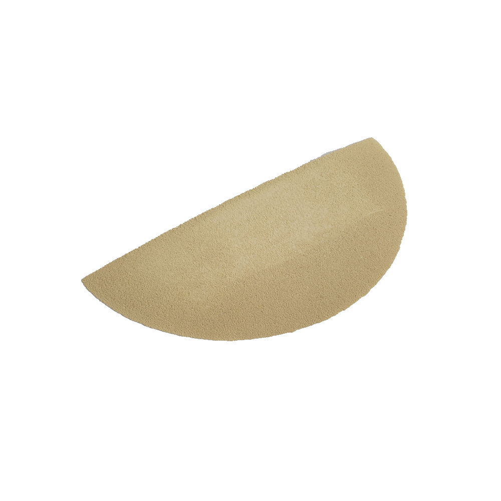 [9S6080P] White Rubber Shoulder Pad (24) - Small