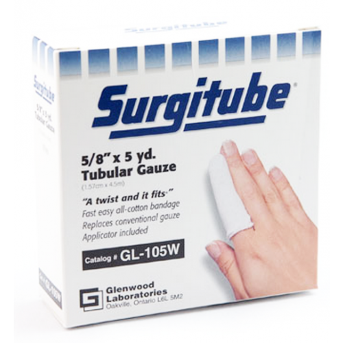 [GL105W] SURGITUBE 5/8'' x 5 yd Tubular Gauze