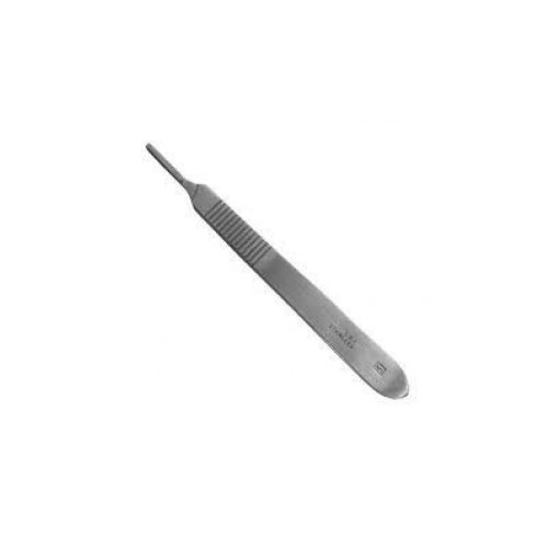 [1M36-012 - 13612] ALMEDIC® Non graduated scalpel handle  no.4 in stainless steal